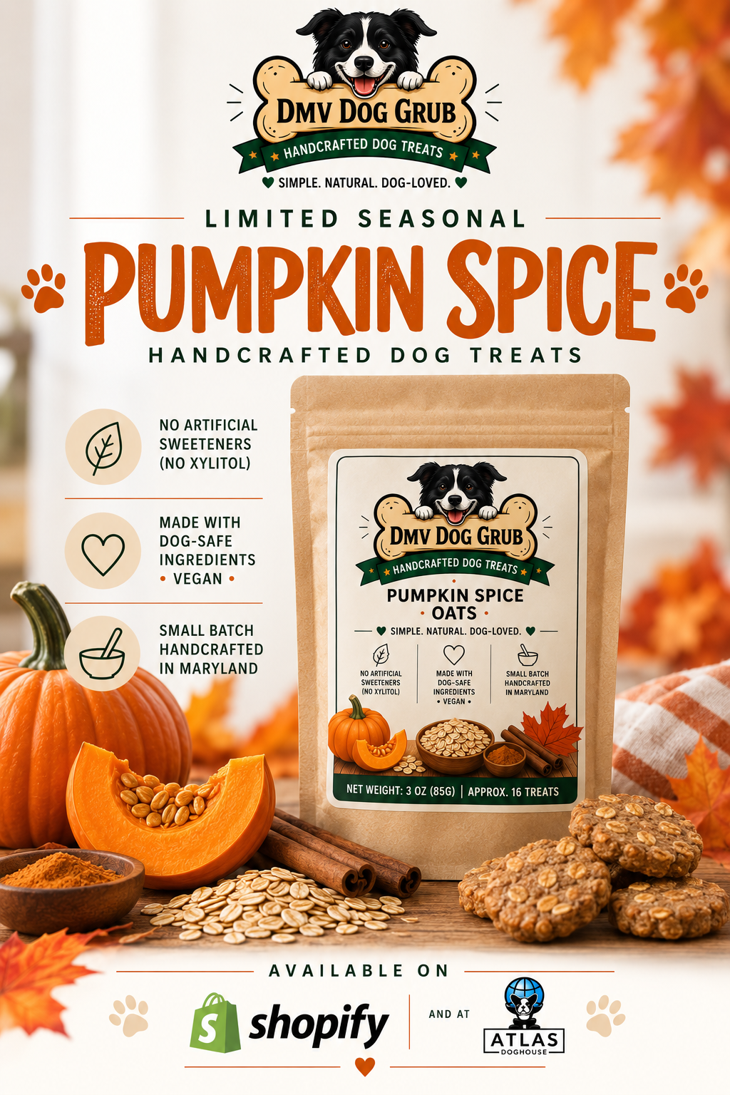 Limited pumpkin spice treat